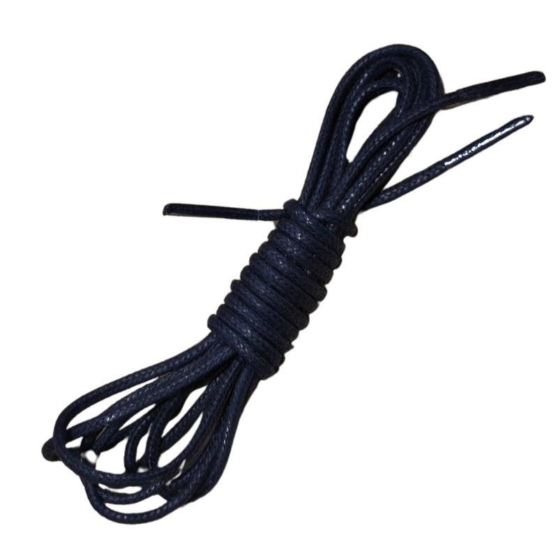 Cordones Redondos Finos de Algodón Encerado para Zapatos 90 CM