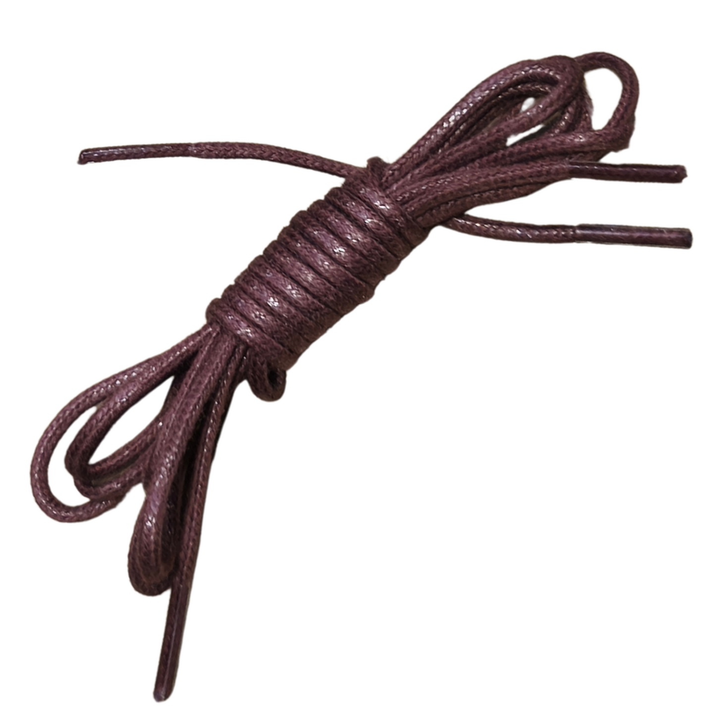Cordones Redondos Finos de Algodón Encerado para Zapatos 90 CM